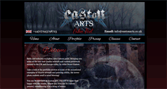 Desktop Screenshot of eastonarts.co.uk